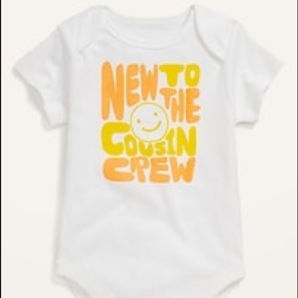 cousin crew onesie